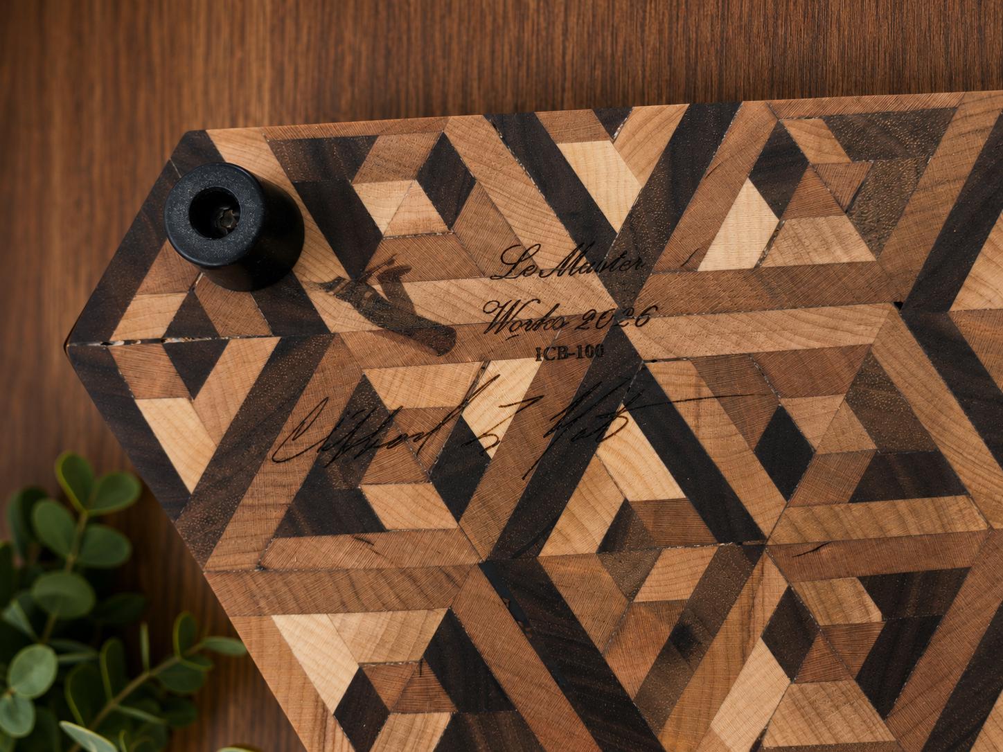 Impossible Cube maker mark and rubber foot